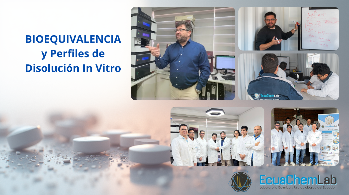 Bioequivalencia, Bioexención y Perfiles de Disolución In Vitro: Nuevo hito técnico para ECUACHEMLAB